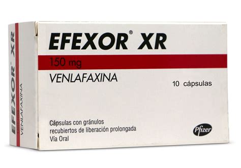 Effexor XR Venlafaxine 150 mg 10 Caps Mexican online pharmacy Mexico