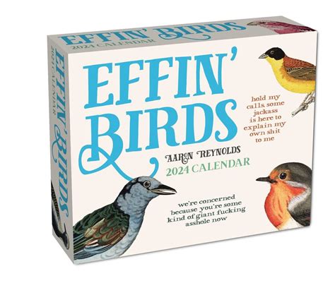Effin Birds Day To Day Calendar