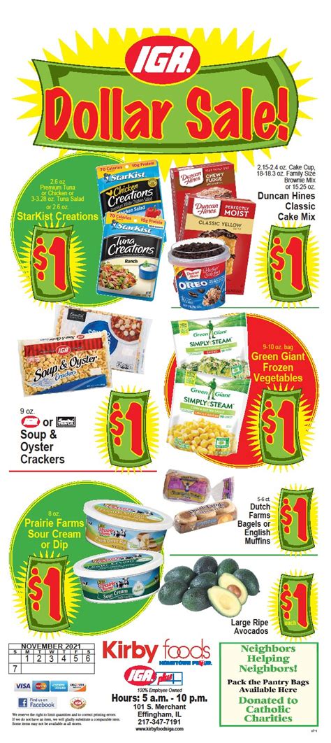 Shop Kirby Foods for their weekly grocery ad that offer gre