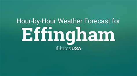 Everything you need to know about today's weather in Effingham, IL. High/Low, Precipitation Chances, Sunrise/Sunset, and today's Temperature History.. 