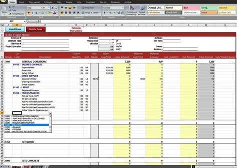 Effort Estimation Template Excel SampleTemplatess SampleTemplatess
