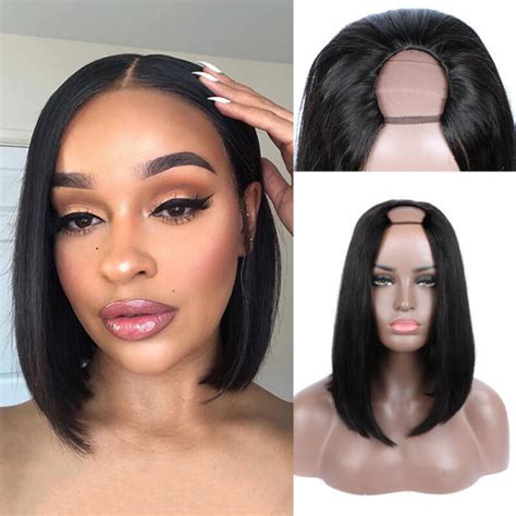 Effortless Elegance: Discover the Enchanting Allure of U Part Bob Wigs Human Hair