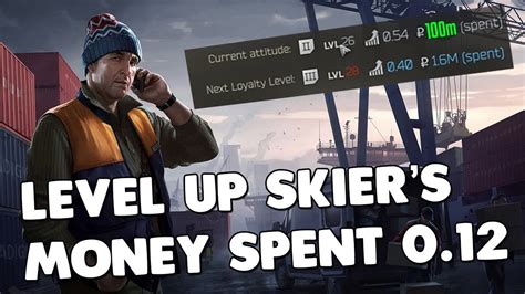 Eft skier money spent. Escape From Tarkov Trading Guide (leveling & Flea Market) BY MURDOCK. PUBLISHED 4 YEARS AGO. Most important thing about Escape from Tarkov isn’t the combat, the looting, running into raids or getting kills. The most important thing in the game is making massive bank from trading and bartering so that you can afford more gear to get even more ... 