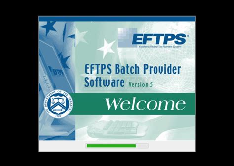 Eftps batch provider manual.  Upon completion of this step, you will be redirect...
