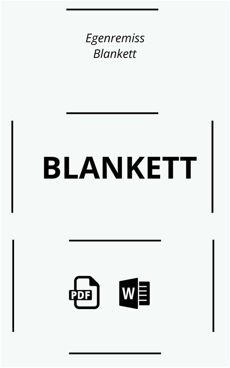 Egenremiss blankett