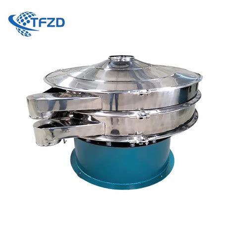 Egg Powder Stainless Steel Vibrating Sieving Machine Circular Rotary ...