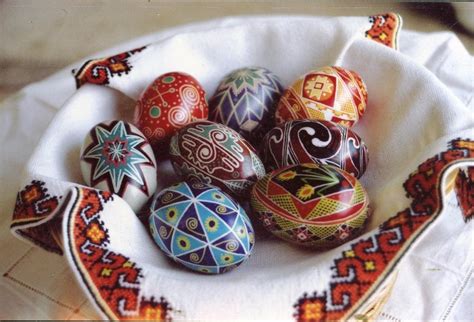 Download this stock image: Pysanky are trad