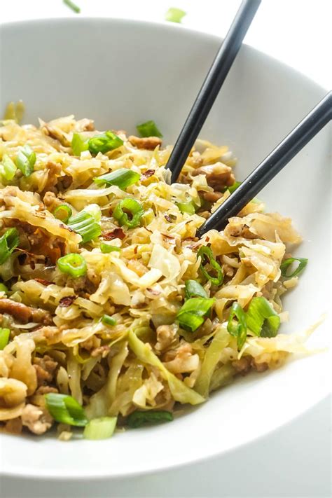 Egg roll in a bowl keto. Learn how to make a keto version of egg roll in a bowl with chicken, coleslaw mix, eggs, and Asian seasoning. This easy and fast dish is … 
