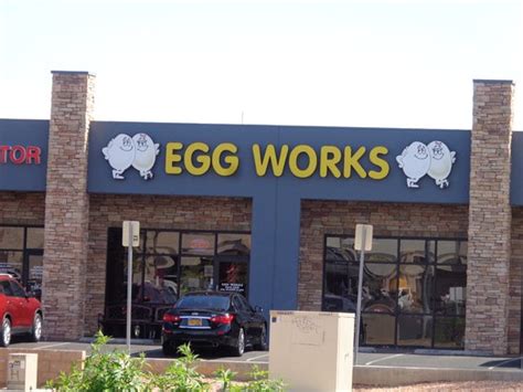 Egg works las vegas. Las Vegas ; Las Vegas Restaurants ; Egg Works; Search. See all restaurants in Las Vegas. Egg Works. Claimed. Review. Save. Share. 173 reviews #302 of 3,055 Restaurants in Las Vegas $$ - $$$ American Cafe Vegetarian Friendly. 6960 S Rainbow Blvd, Las Vegas, NV 89118-3268 +1 702-361-3447 Website Menu. 