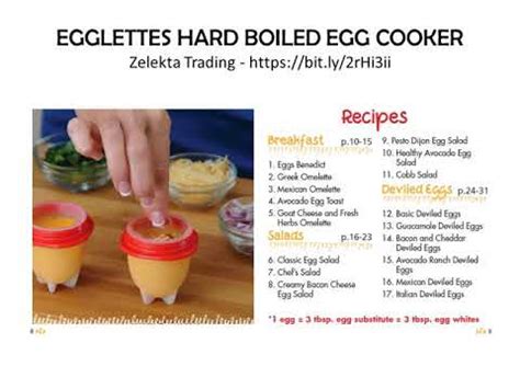 Egglettes Egg Cooker Instructions - Bromography Food Blog