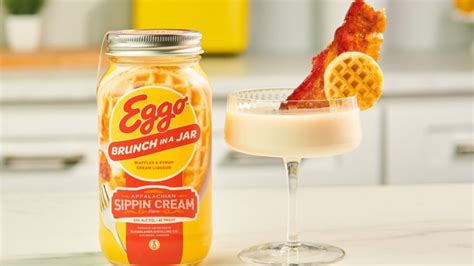 Eggo releases 'Brunch in a Jar' liqueur for boozy breakfasts