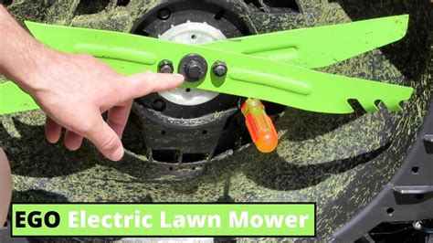 Ego lawn mower blades not spinning. I used the lawn mower one time and it seemed to work pretty well. The next time I tried to use it I got maybe 10 minutes in and the blades stopped turning. I am unable to contact customer service since they only provide a phone number which they do not answer or use to return calls. 