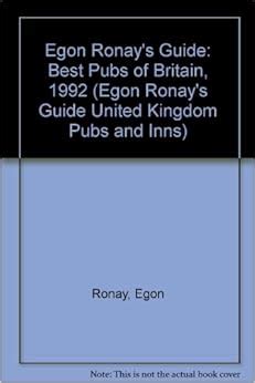 Egon ronays guide best pubs of britain. - Bmw c1 200 fabrik service reparaturanleitung.