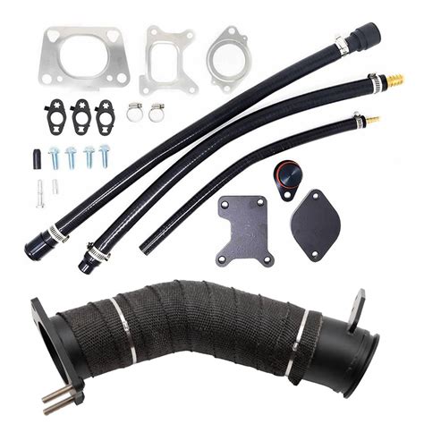 Egr delete kit. The Full Delete Bundle includes everything you need to remove your entire emissions system. Your emissions codes will be gone. Your truck will last longer and get better fuel economy. Included is a tuner with preloaded delete tunes, a rust-resistant delete pipe, and a complete EGR delete kit. Choose One. 