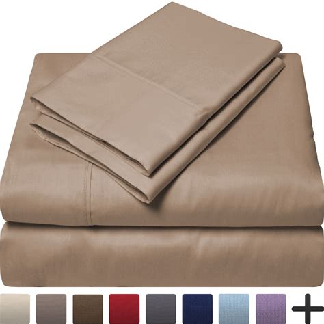 100% Egyptian Cotton Sheets Queen Size,1000 Thread Count Luxury Heavy Bed Sheets Set,Hotel Quality Sateen Weave,Very Smooth Soft with 18" Deep Pocket Sheets 4Pc Set (Pearl White, Queen) Cotton. 4.9 out of 5 stars 211. 100+ bought in past month. $79.00 $ 79. 00. 20% coupon applied at checkout 20% off coupon Details.