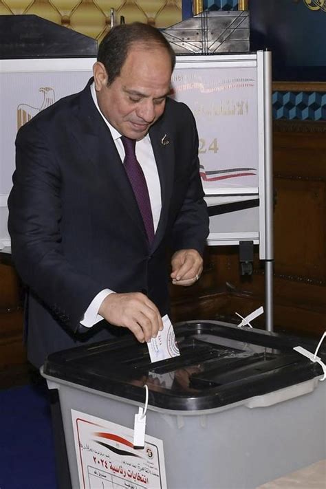 Egyptians vote on second day of an election that’s sure to see President Abdel Fattah el-Sissi win