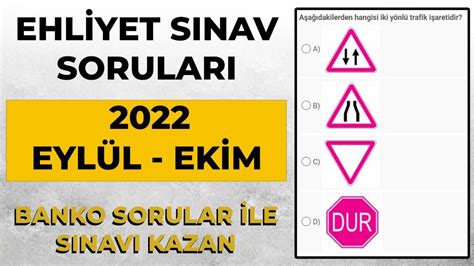 Ehliyet Sınavı 23 Kasım 2022 Çıkmış Sorular Testi Anasayfa Çıkmış Sorular 23 Kasım 2022 Çıkmış Sorular Testi Ehlimo - Soru 1 Yetişkin bir kazazedenin solunum yapıp yapmadığı bak-dinle-hisset yöntemiyle kaç saniye süre ile kontrol edilir? A) 10 B) 20 C) 30 D) 40 Ehlimo - Soru 2 I.