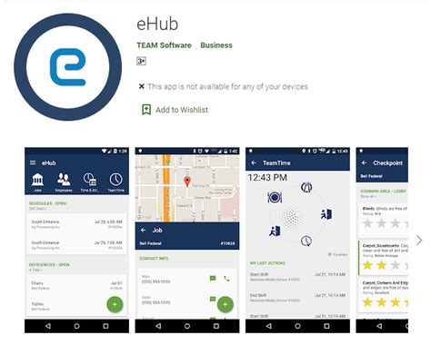 eHub Mobile is an employee and customer self-service app for the building service and security industries. eHub Mobile gives you instant access to critical information you need …. 