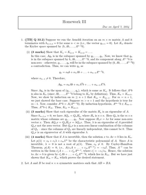 Eigenvalue arnoldi.  Arnoldi finds an approximation to the eigenvalue s and...
