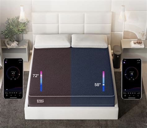 Eight sleep review. Achieve the perfect mix of temperature control and comfort. $1,525 $1,625 $100 off. Medium firmness with spinal support. 11” mattress height. Pressure relieving materials. Excellent airflow for cooler sleep. 