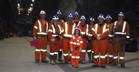 Eight-year-old becomes miner for a day at Goldcorp’s Porcupine …