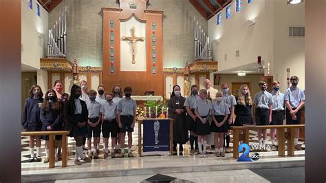 Eighth grade students... - Immaculate Heart of Mary School