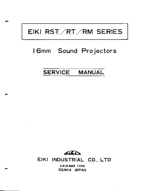 Eiki rst rt rm manual english. - John deere 2640 hydraulic filter manual.