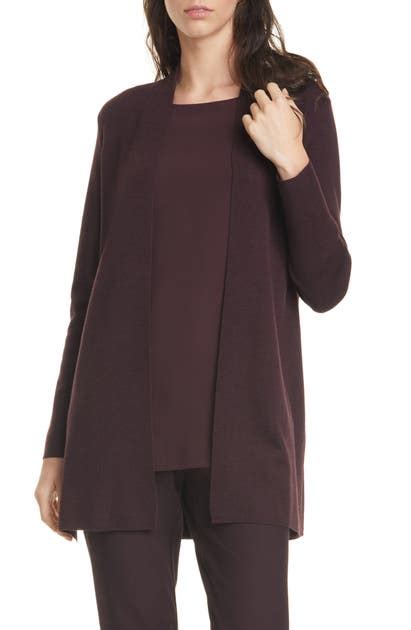 A blissfully soft long cardigan with an open front and patch pockets. . 