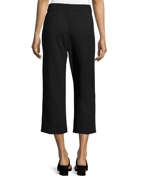 Heathered Organic Cotton Jersey Slouchy Pant Easy Fit, Ankle Length . Price reduced from $128.00 to $89.00 Item No. S2OJO-P1271. ... Sign up to receive EILEEN FISHER emails. Add to Waitlist Sold Out A casual essential. Our slouchy ankle pant with a tapered leg and front pockets. Soft and stretchy in heathered organic cotton..