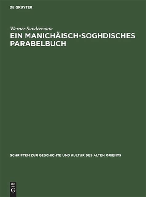 Ein manichaeisch soghdisches parabelbuch (schriften zur geschichte und kultur des alten orients, berliner turfantexte). - Sonata para saxofón alto y piano partituras.