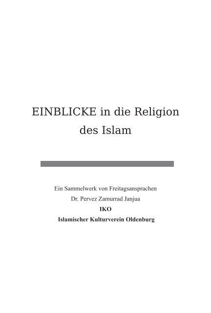 Einblicke in die religion des islam. - Modelos economometricos con datos de panel conceptos y ejercicios resueltos.