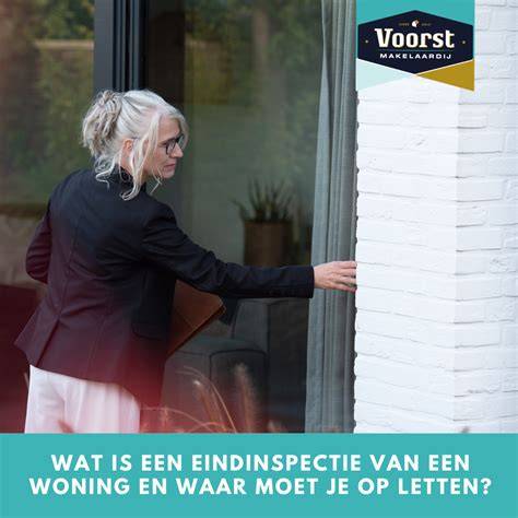 Eindinspectie van een woning
