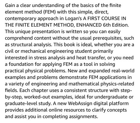 Einen ersten kurs in der finite elemente methode lösungshandbuch herunterladen. - Managing information technology 6th edition solution manual.