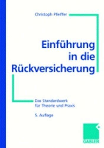 Einführung in die rückversicherung. - Mittelhochdeutsches lesebuch mit grammatik und wörterbuch.