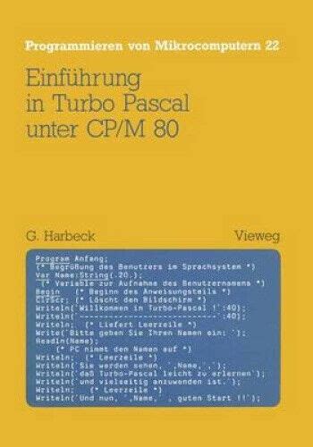 Einfuhrung in turbo pascal unter cpm 80. - Euro pro x toaster oven instruction manual.