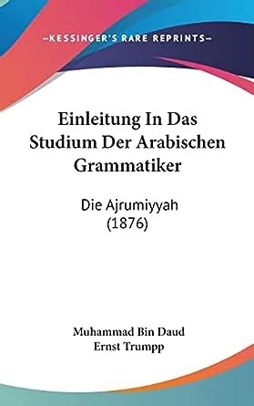 Einleitung in das studium der arabischen grammatiker. - A textbook of energy environment ethics society.