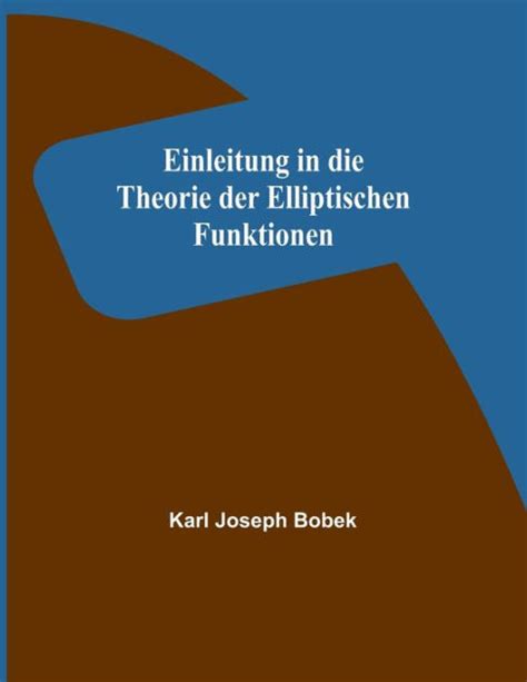 Einleitung in die theorie der elliptischen funktionen. - La distanza fra noi italian edition.