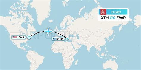 Flight status, tracking, and historical data for Emirates 209 (E