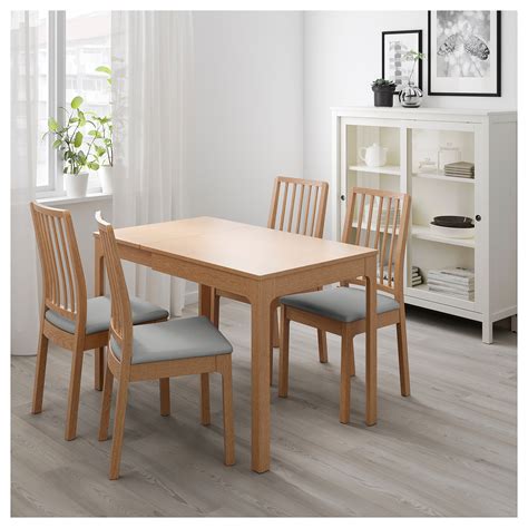 EKEDALEN extendable table dark brown is a versatile and sturdy dining table that can easily accommodate more guests by pulling out the legs. . Ekedalen