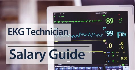 According to Salary.com, the average annual EKG technician salary in the U.S. is $41,300 as of December 27, 2022, but the range typically falls between $36,600 and $47,800. Compensation can vary depending on education, certifications, additional skills, and/or the number of years you have spent in your profession.. 