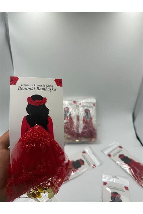 Ekin 1 Adet dans & gösteri Gelin Yelpazesi Kırmızı Tüylü Kına.