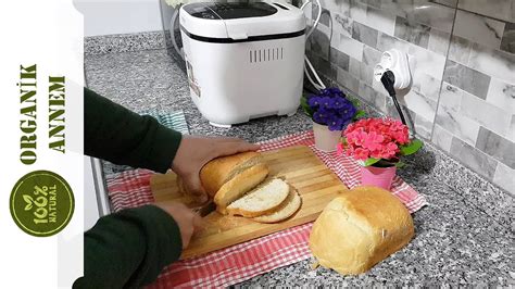 Ekmek yapma makinesi ile ekmek tarifi