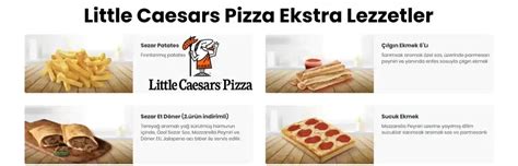 Ekstra Pizzalar Little Caesars.