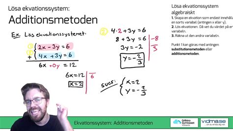 Ekvationssystem lösare