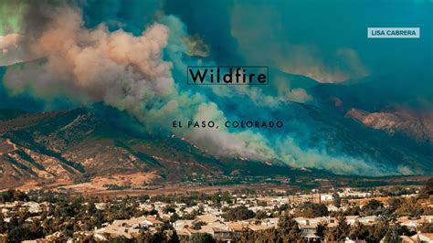 El Paso County orders mandatory evacuation for wildland fire