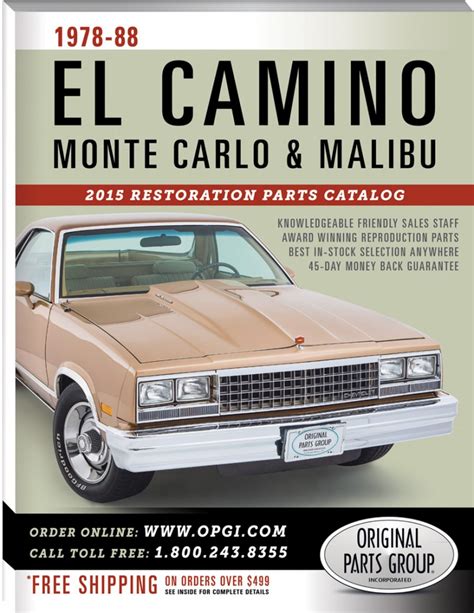 El camino parts catalog. Things To Know About El camino parts catalog. 
