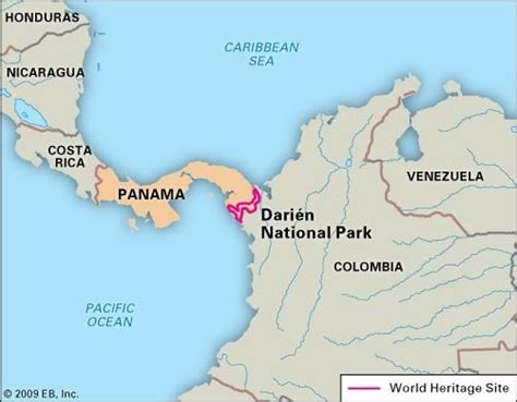 Tras su separación, la mayor parte quedó en Panamá, siendo actualmente la Provincia de Darién. Por el lado colombiano, ocupa gran parte del norte del Departamento de Chocó. En su lado panameño está protegido por el Parque Nacional Darién, uno de los más grandes de Centroamérica.
