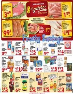 Check out the Super Mercados El Guero weekly ad this week before heading out! It’s a great way to find exclusive deals, project expenses, and maximize your budget without setting a foot out of your home! For instance, this weekly special, which is set for 05/15/2024 to 05/21/2024, features 0 money-saving offers.