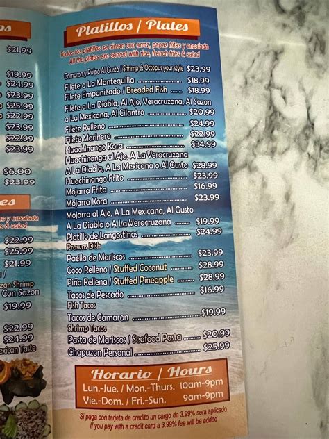 El huichol de don memo menu. 2 reviews of El Huichol de Don Memo "Great food! Service is slow, but the food makes up for for our personal experience.. Our waitress just forgot about us ‍and no one came to tend to us for 20 min. The food is excellent!!!! - 8-10 Service - 2" 