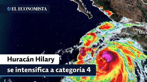 El huracán Hilary se intensifica rápidamente a categoría 3 y amenaza a México y Estados Unidos